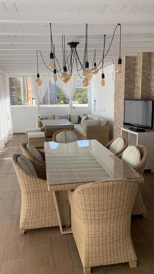 Апартаменти Atico Con Enorme Terraza Y Chill Out Particular Бенідорм Екстер'єр фото